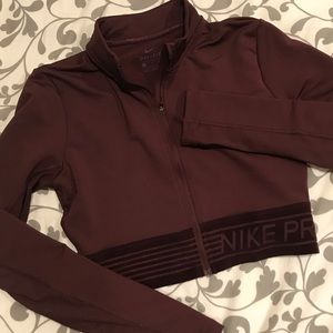Nike Dri-Fit Zip Front Top